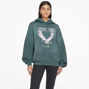 Anine Bing Ash Hoodie Eagle